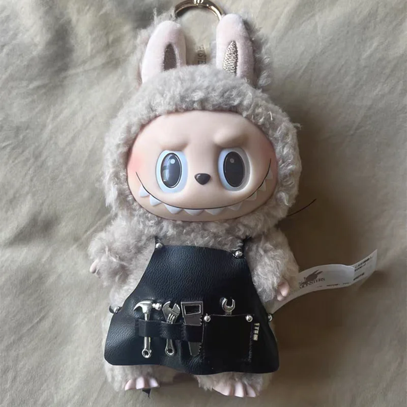 17 centimetri Labubu Riparatore Grembiule Ob11 Vestiti 10 centimetri di Cotone Bambola Bavaglino Bjd Accessori Per Bambole Mini Strumenti di Riparazione Giocattoli Svegli