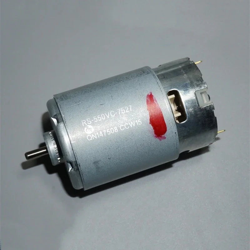 MABUCHI RS-550VC-7527 Carbon Brush Motor DC 5V-12V 173000RPM High Speed Larger Power with Cooling Fan for Electric Drill