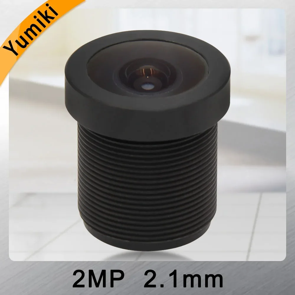 Yumiki CCTV LENS 1/3 2.1mm 150 Degree Wide Angle for CCTV Camera Security Camera
