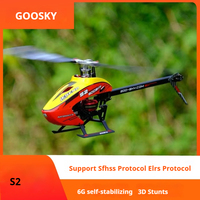 Goosky S2 Remote Control Helicopter 3d Stunt Airplane Model With Dual Brushless Direct Drive And 6 Channels Toys Birthday Gifts