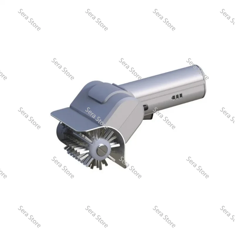 Electric BBQ Grill Brush Stainless Steel Roller Brush for Grease Cleaning
