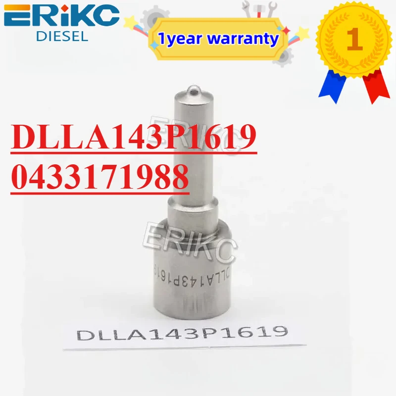 

0445120089 DLLA143P1619 0433171988 Diesel Jet Nozzle DLLA 143 P 1619 Fuel Injector Pump Nozzle for MWM 961204640034 2T2130201