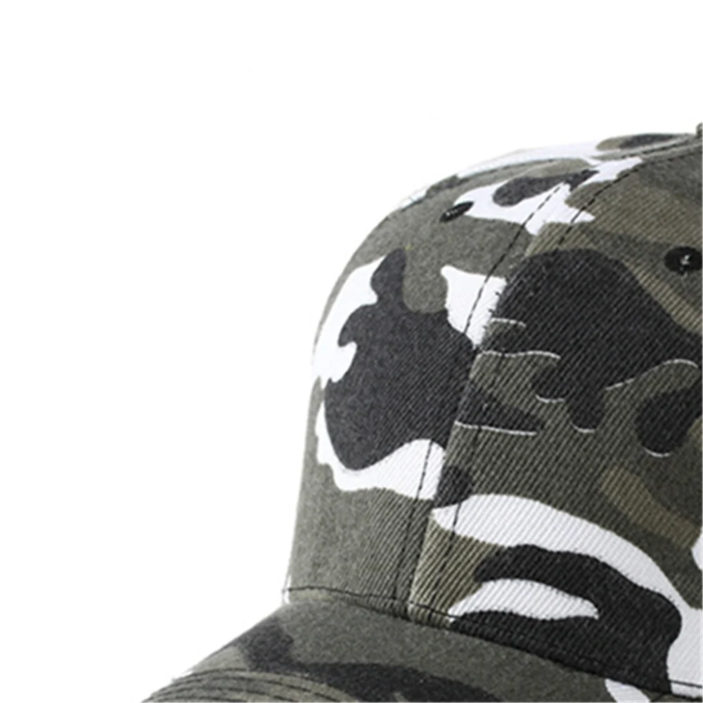 Camouflage Baseball Cap for Men and Women Outdoor Duckbill Cap for Spring and Summer Mountaineering Sun Shading Outdoor Sports