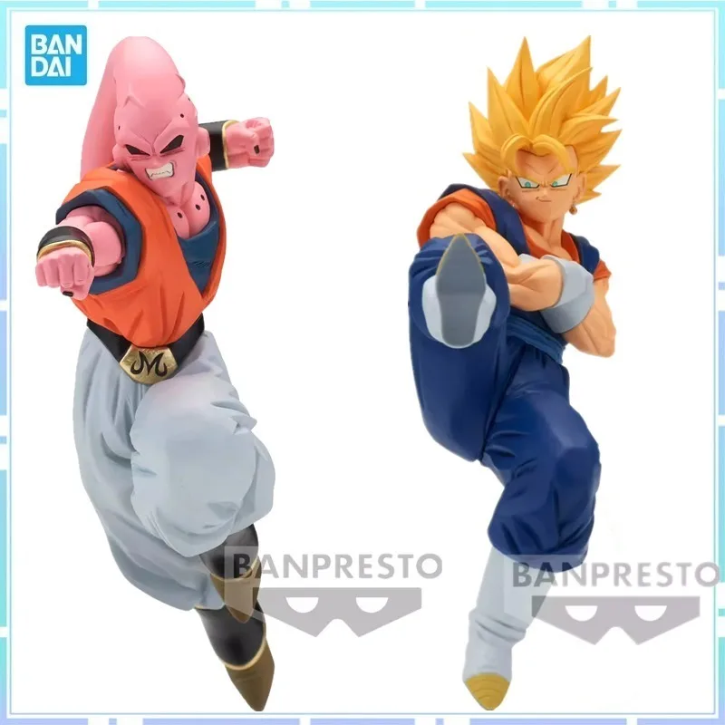 Bandai Original Anime Dragon Ball Z ZMATCHMAKERS Vegetto Majin Buu Action Figures Collection Doll Toys birthday christmas gift