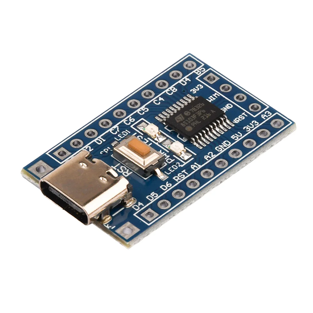 Módulo de placa de desarrollo de sistema mínimo para Arduino, tipo C, STM8S103F3P6, STM8S003F3P6