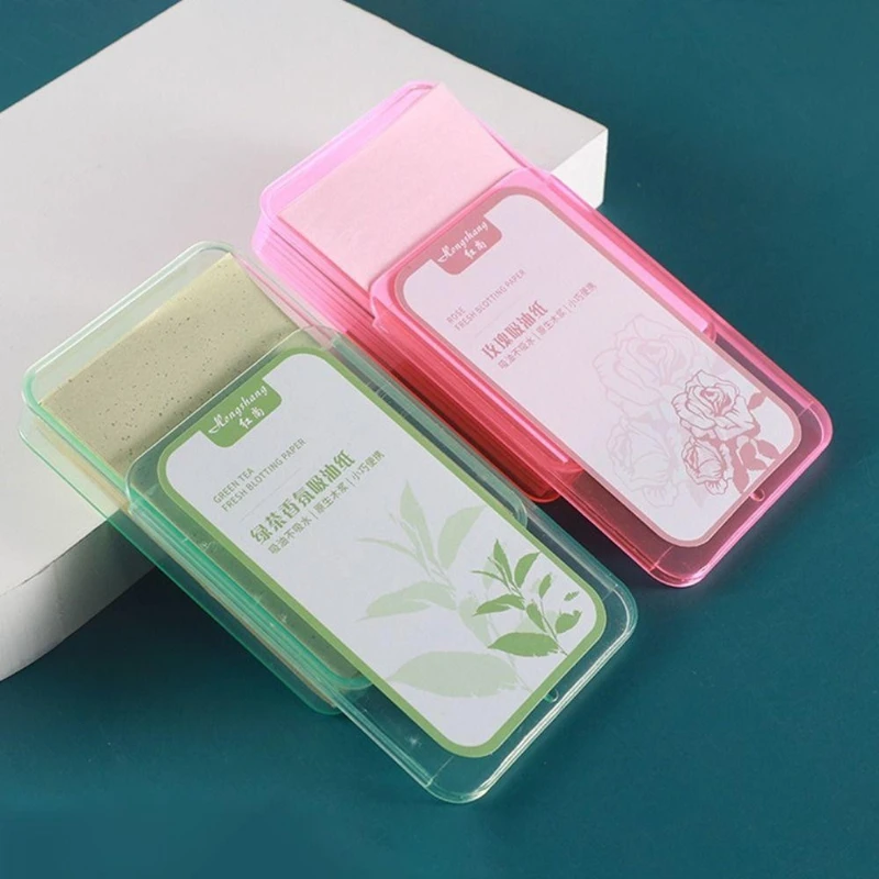 

300 шт./кор. бумага для поглощения масла для лица, портативный ароматный лист для контроля масла