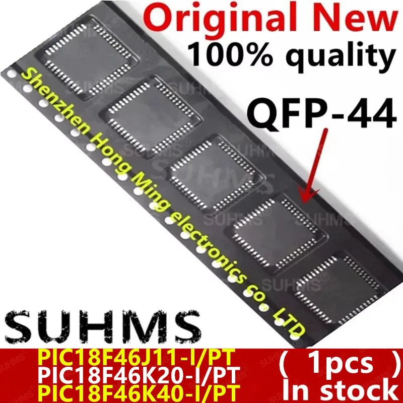 (1piece)100% New PIC18F46J11-I/PT PIC18F46K20-I/PT PIC18F46K40-I/PT PIC18F46J11 PIC18F46K20 PIC18F46K40 QFP-44 Chipset