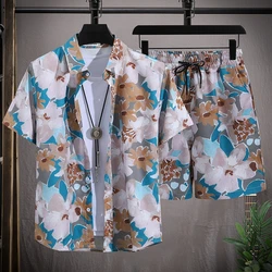 Men's Summer Shirt Casual Hawaii 3D Printed Fashion Short Sleeved Travel Beach Vacation Men's Outdoor Breathable Shirt Cover