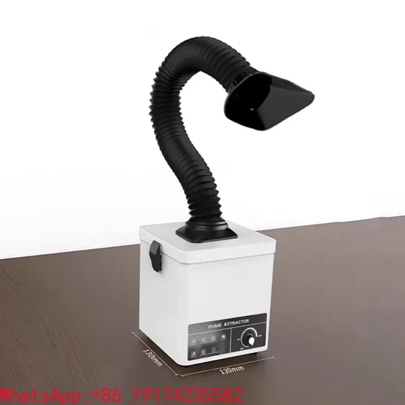 SD-35 Industrial Smoke Purifier Desktop Soldering Fume Extractor Solder Smoke Absorber With Flexible Hose