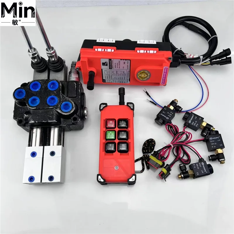 SQZT-12 Hydraulic Pneumatic Control Distributor Multi-way Directional Control Valve 1-8 Solenoid Valve for Hydraulic System