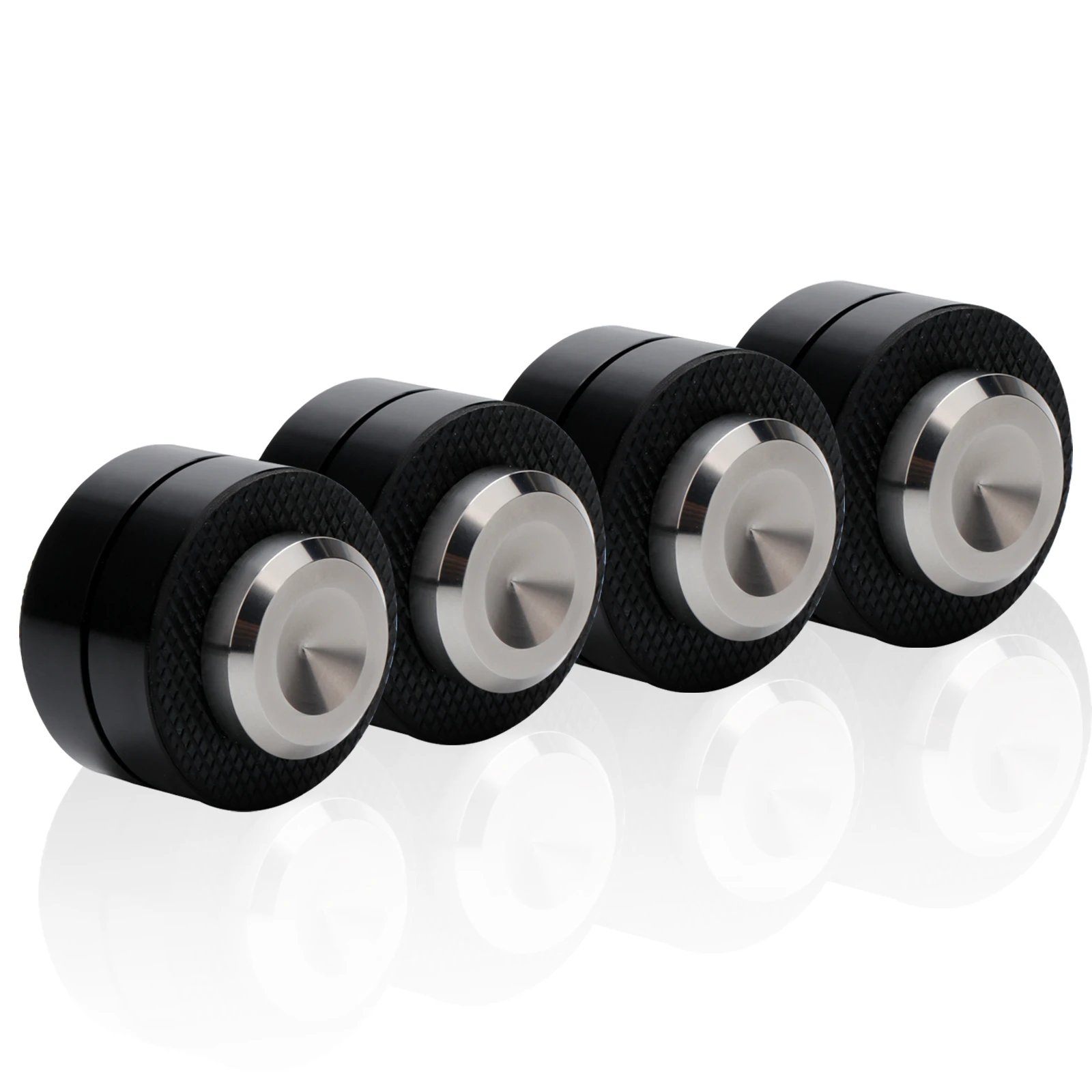 

HIFI Audio Speaker AMP DAC Aluminum Anti-shock Absorber Ball Plus Foot Feet Pads Vibration Absorption Stands Spikes