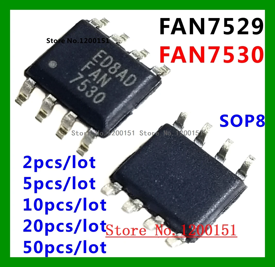 FAN7529 FAN7529MX FAN7530 FAN7530MX SOP8