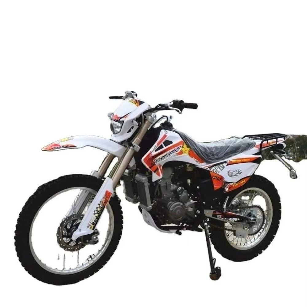 

250cc 4-Stroke Sport Racing Motorcycle, Air-Cooled 5-Speed Manual Dirt Bike，Electric Start & Disc Brake,Off Road Motorcycle