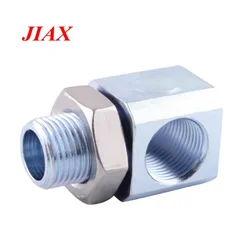 Wholesale car refit accessories M18*1.5 90 degree Angle oxygen sensor spacer adapter extender 45.4 Side hole connector
