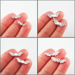 Fashion New Animal Butterfly Dragonfly Wings Angel Wings Charms Silver Plated Spacer Beads