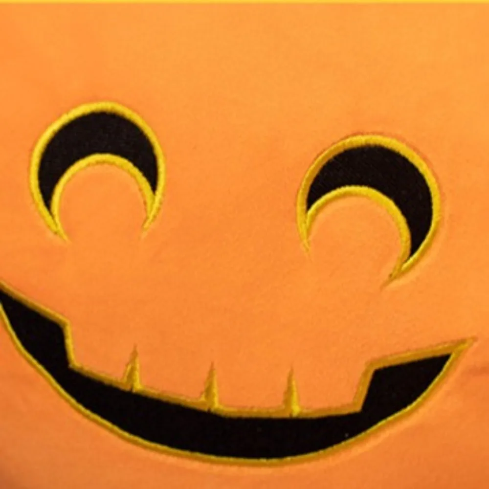 Tragen von Hut, Kürbis-Dämonen-Puppe, gefüllte PP-Baumwolle, Halloween, weich, lustig, Halloween-Kürbis-Wurfkissen, Festival-Thema
