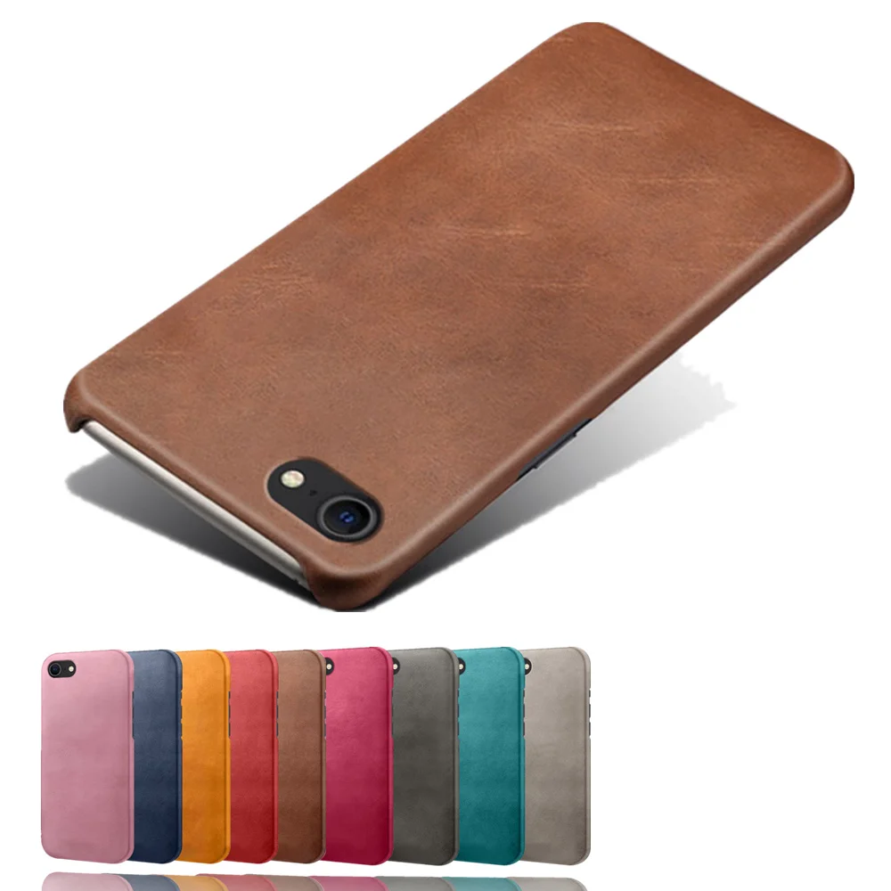 For iPhone SE3 SE 2022 13 12 Mini 11 Pro XS Max Slim Cover For Apple iPhone 7 8 Plus X XR Funda iPhone SE 2022 PU Leather Case