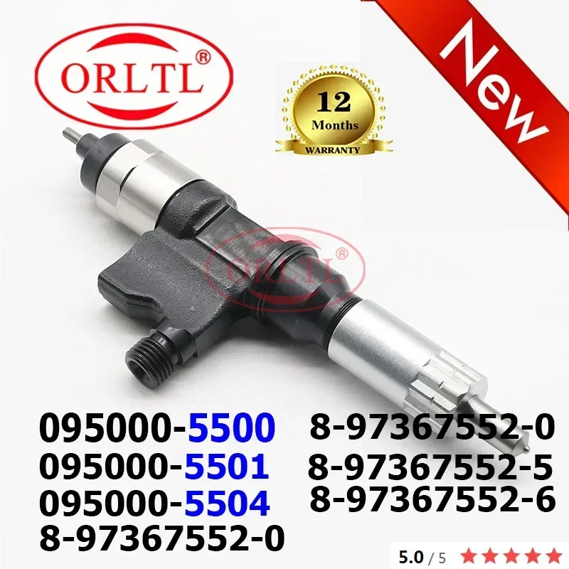 

ORLTL 095000-5500 8-97367552-0 8-97367552-5 8-97367552-6 8-97367552-0 Diessel Injector 095000-5501 095000-5504 for ISUZU 4HJ1