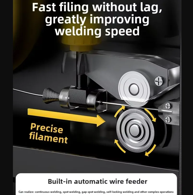 

220V Portable Two-in-One Arc Welding Machine for Stainless Steel with Gasless Protection and Automatic Wire Feeding CE