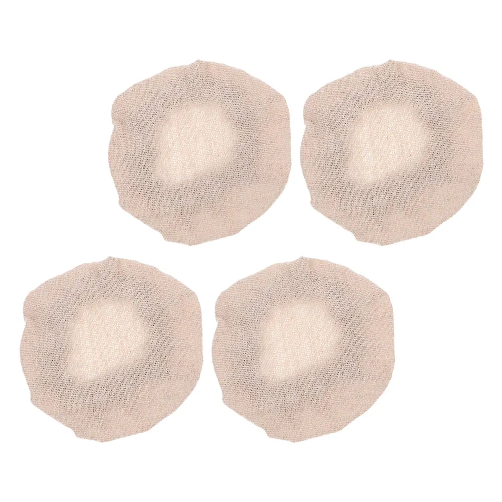 

4pcs Cloth Cap Replacement Jar Lids Food Canning Sourdough Cover Storage Bottle Covers Wide Mouth Glass Jars Reusable