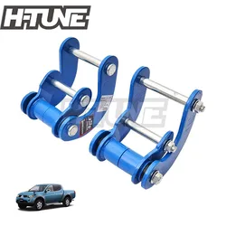 Resorte de suspensión 4x4 para Triton L200 MK ML 06-15, kit de elevación de grilletes dobles, hoja trasera, comodidad