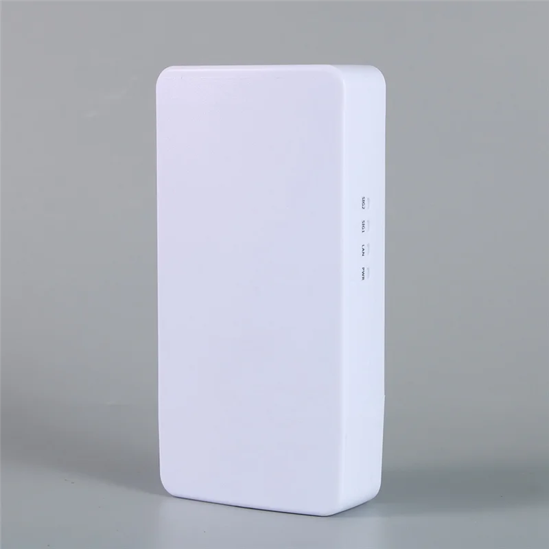 Router WIFI luar ruangan, nirkabel 2.4G Wifi Repeater 300Mbps titik ke titik penguat sinyal Wifi Rentang 1KM colokan EU