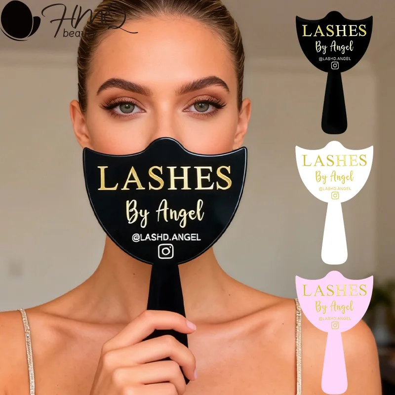 

1pc Eyelash Tenchnician Photo Prop Artist Handheld Social Media Prop Personalized Salon Accessories Lash Extension DisplayTools