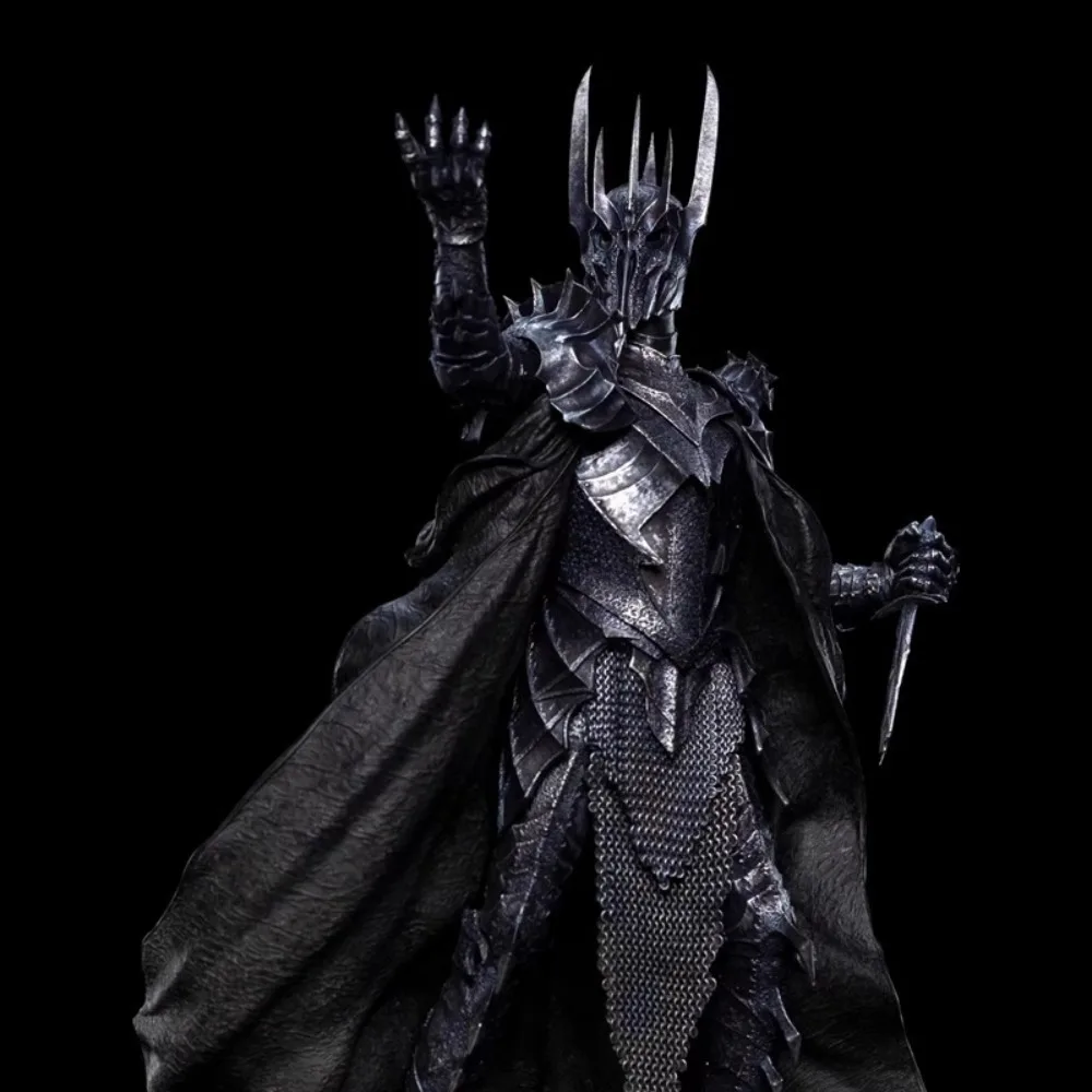 21cm Witch King Sauron Middle Earth średniowieczny rycerz filmy TV peryferyjne pcv figurka ozdoba na biurko Model rzemiosło prezenty