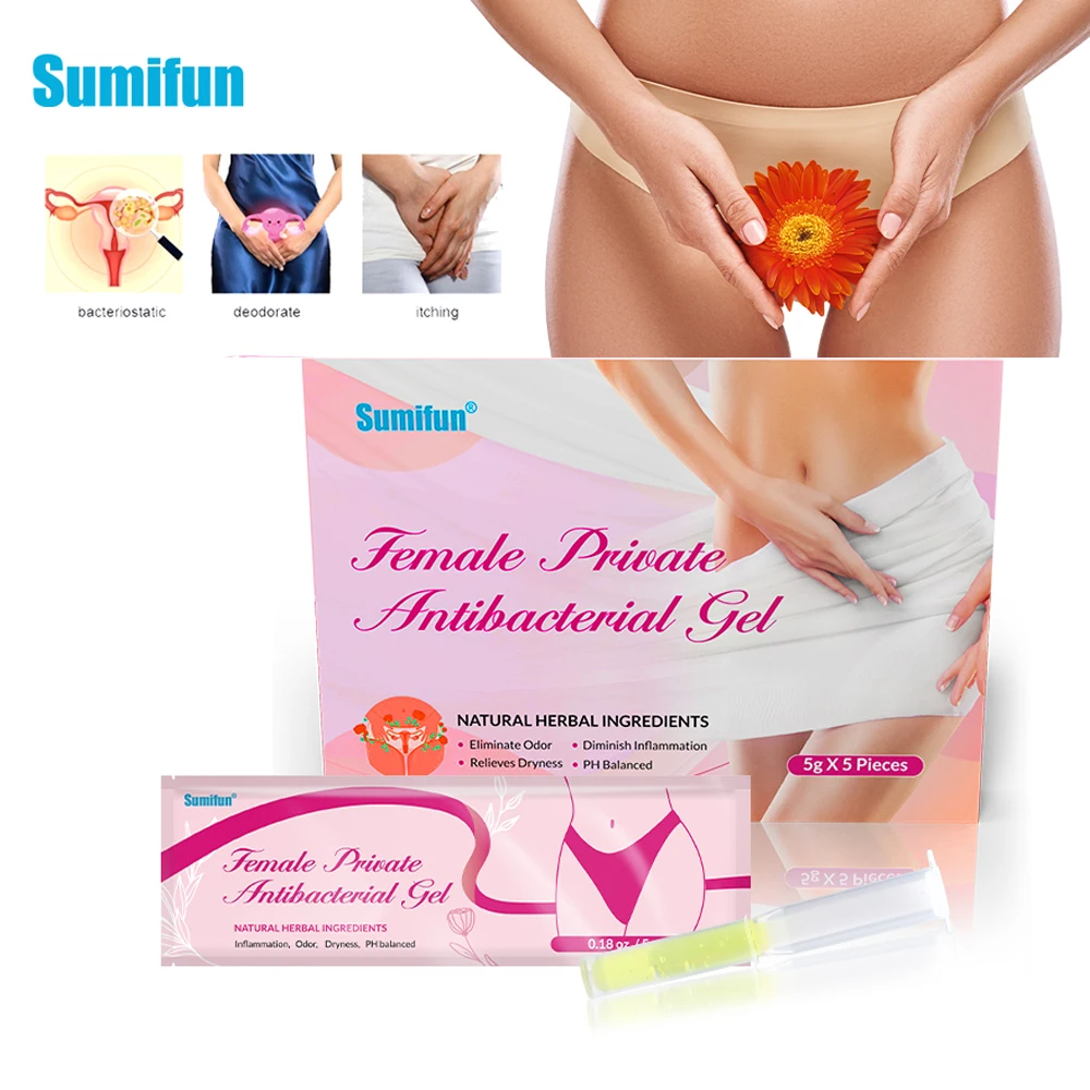 

Sumifun Female Vaginal Itching Gel Nursing Gynecological Antibacterial Shrinking Anti Inflammation Itching Uterus Health Care