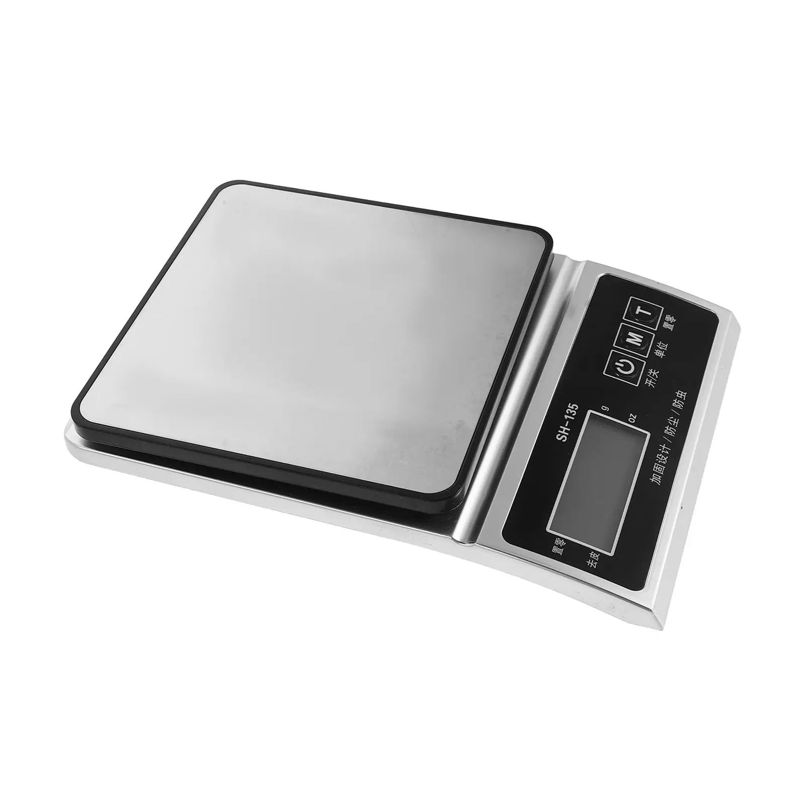 High Precision Kitchen Electronic Scale Stainless Steel Surface Digital Food Scale Baking Cooking Weighing Scales Kitchen