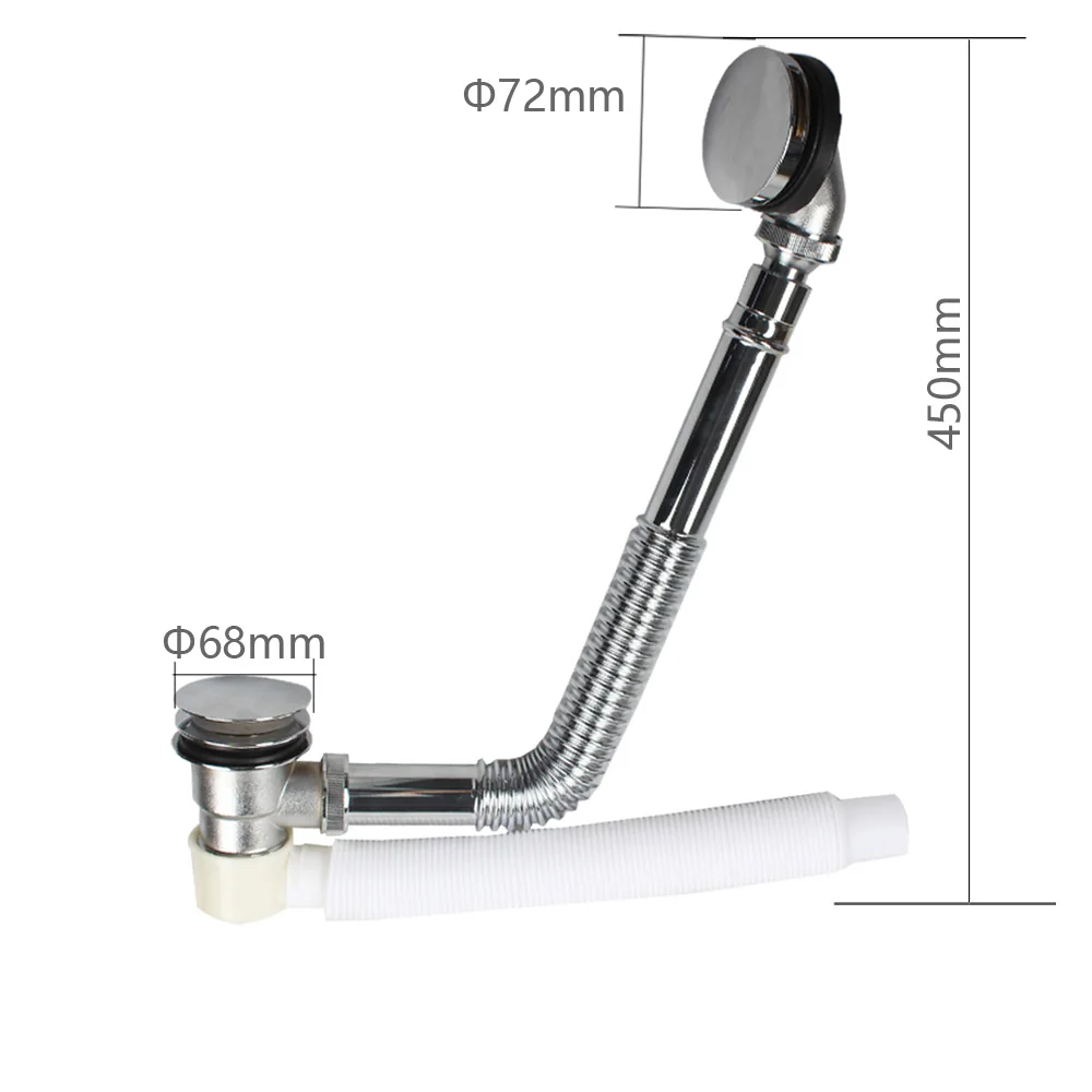 talea-bathtub-copper-chrome-plated-waste