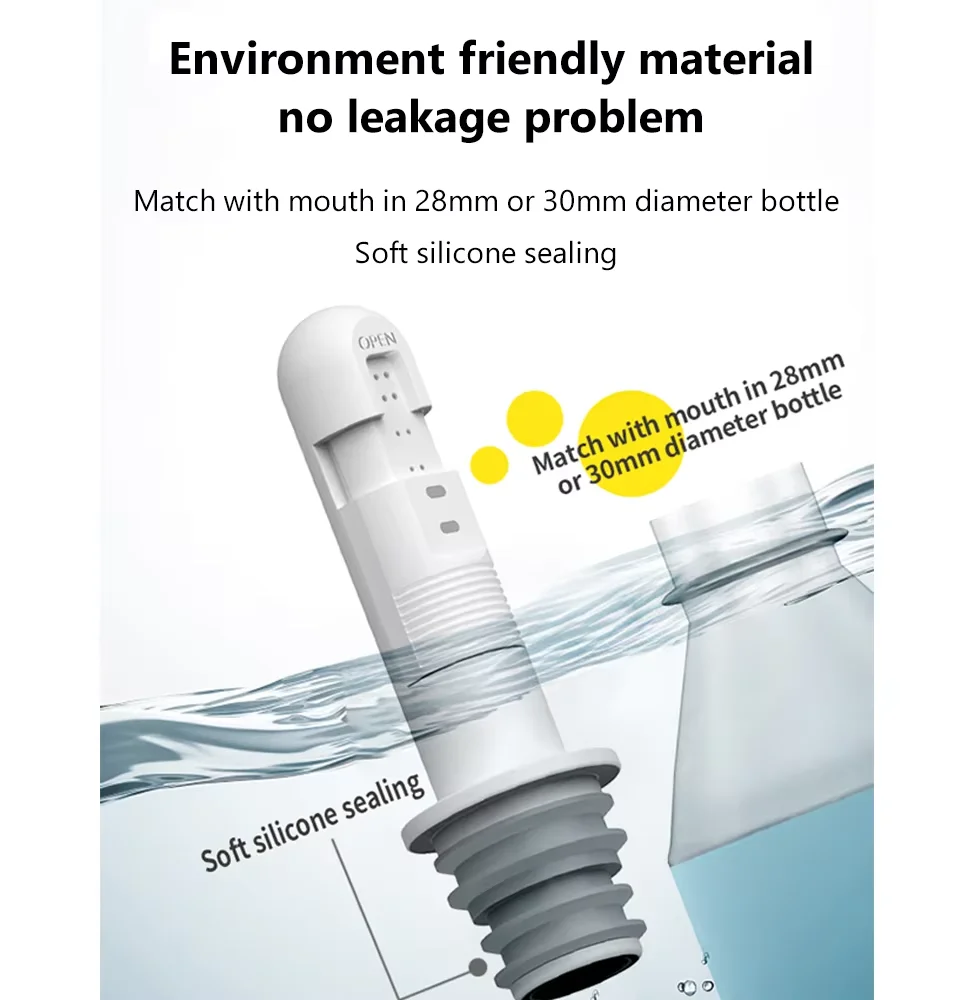 WOWER-bidé de dedo portátil para limpieza Personal, pulverizador Shattaf de viaje con 8 agujeros, Control de volumen de agua, cuidado de la higiene,