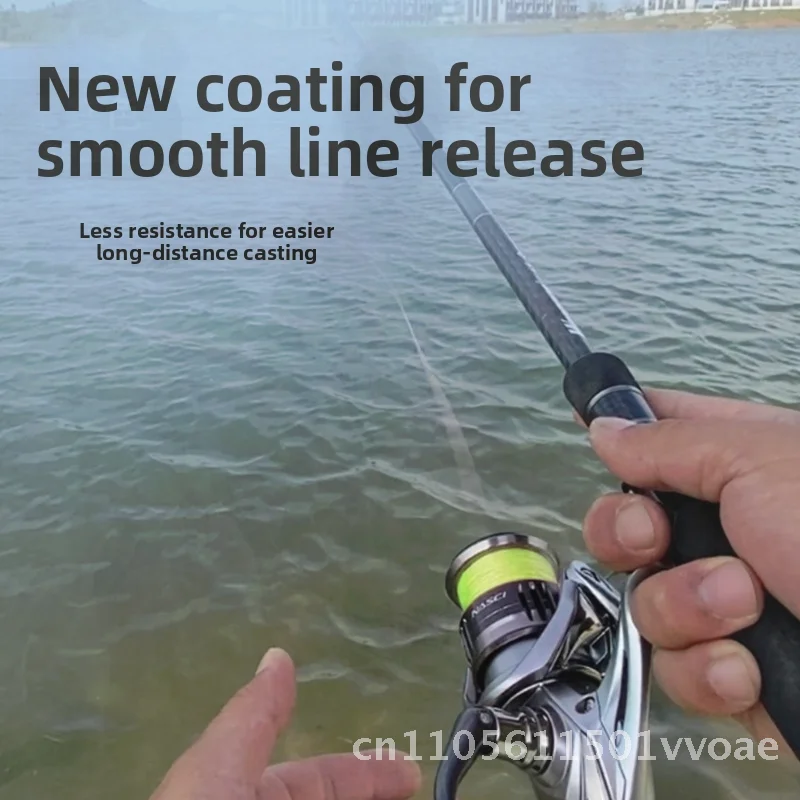 

YGKpe 16 Series, черная супергладкая полиэтиленовая леска, основная сетка для ловли карпа, прочность 3 кг-33 кг, различные размеры