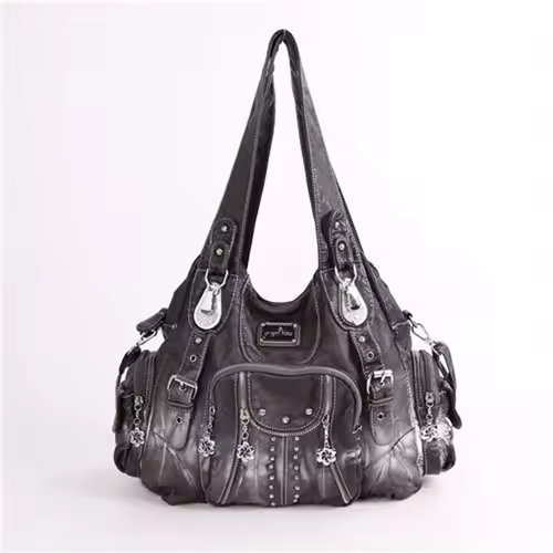 Angel kiss Bag Women Fashion Handbags Women Shoulder Bags PU Leather Handbag Female Satchel Shoulder Purse Bag bolsa feminina - Image 21