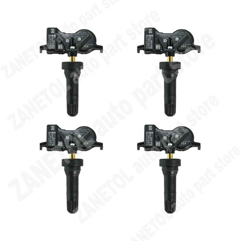 68252493AB 68313387AB 68193586AC 4 шт. TPMS ZANETOL датчик системы контроля давления в шинах авто для Jeep Grand Cherokee 2016 ~ 2021