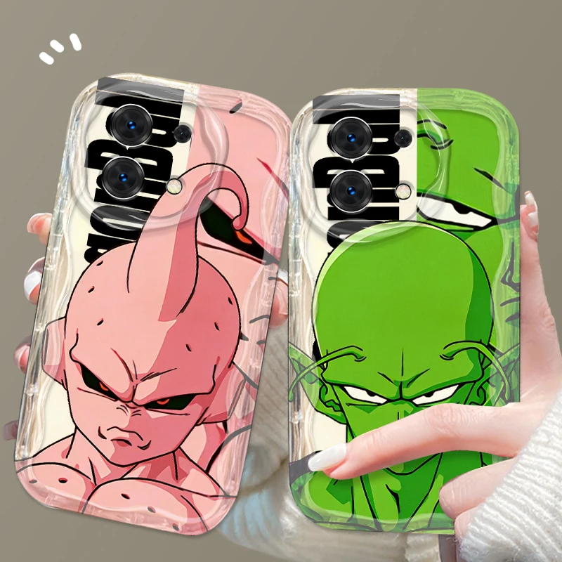 D-Dragon Ball Goku Cute Art For Xiaomi Redmi Note 14 11 13 12 Poco M6 X6 X5 X4 X3 M3 F4 Pro Plus 5G Wave Oil Back Phone Case