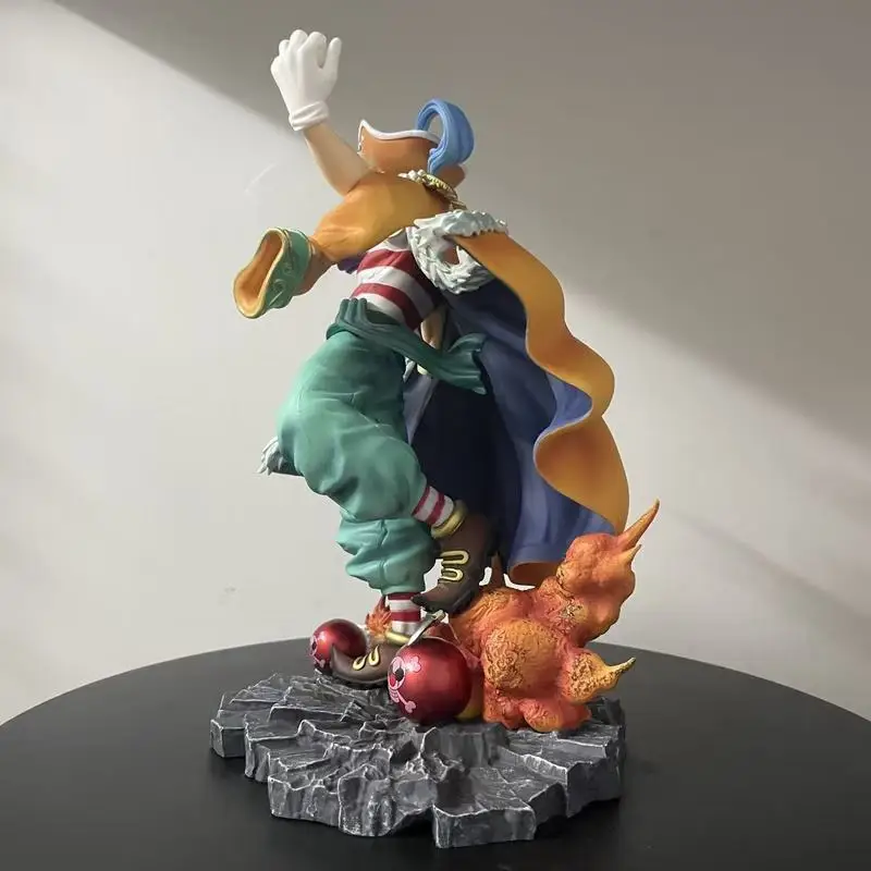 Buggy le Clown modèle une pièce Figurine une pièce Figurine 24 cm Anime périphérique Figuras ornements jouets GK Statue cadeau