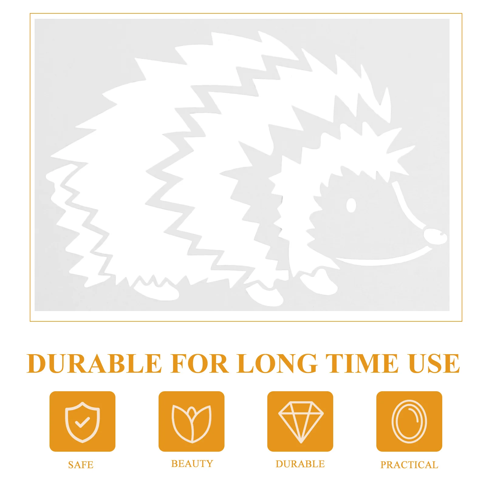 

16 Pcs Animal Drawing Template Kids Crafting Stencils Durable PET Reusable Cartoon Pattern Perfect for Painting Scrapbooking