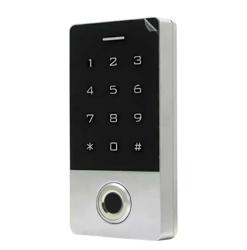 Waterproof Access Keypad metal fingerprint access control machine Password or RFID card ID