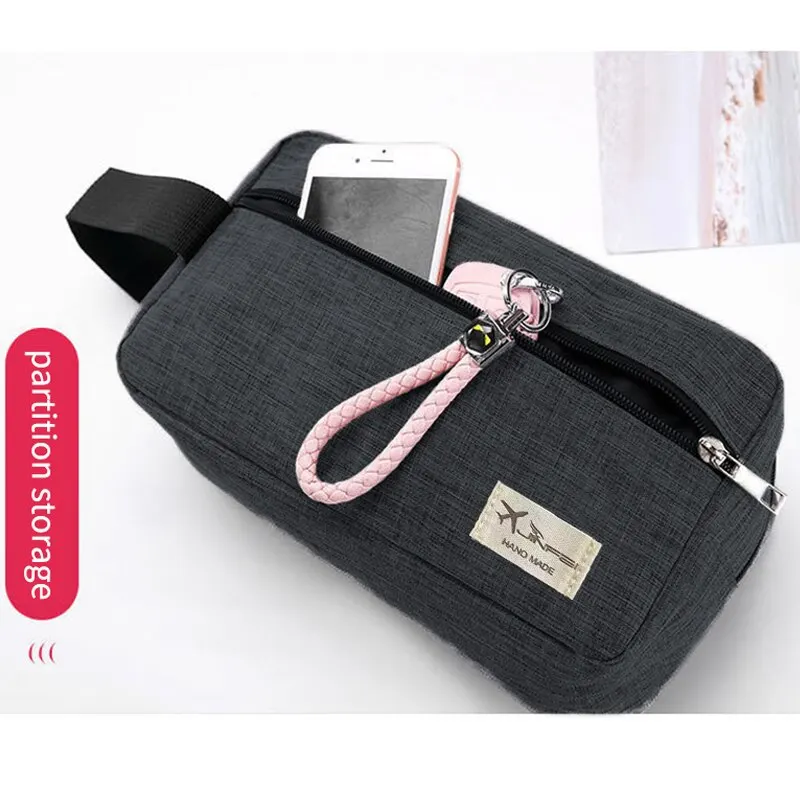 Waterproof Travel Cosmetic Storage Bag Portable Makeup Bag Large Capacity Travel Pouch Makeup Organizer Toiletry Storage