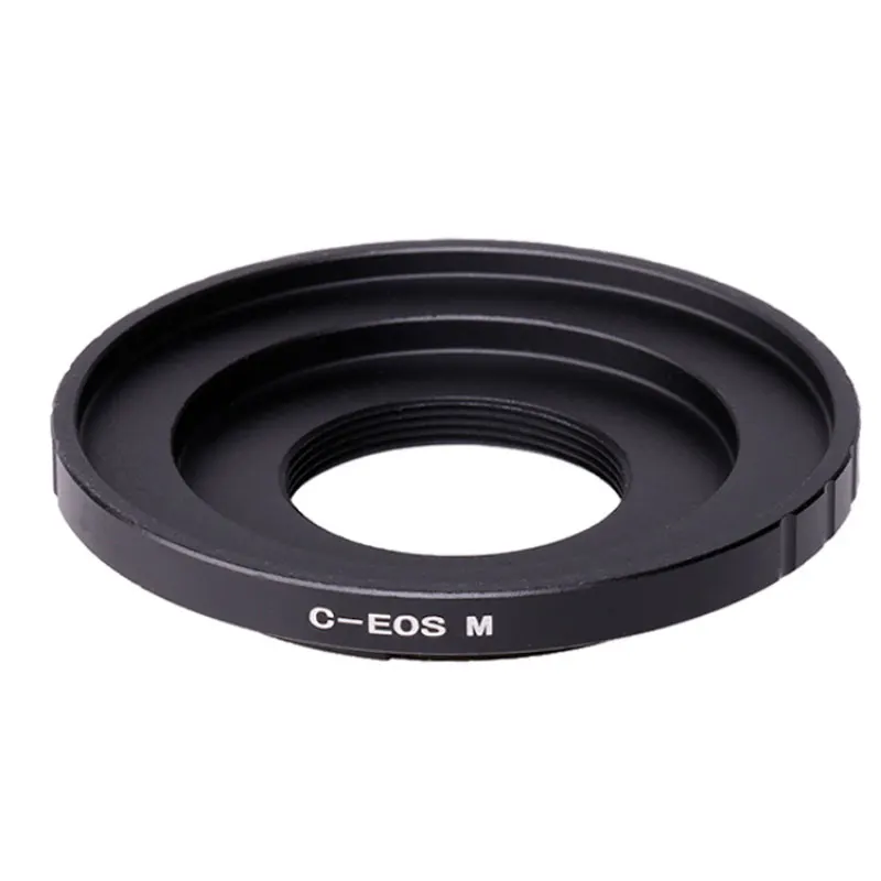 Lens Mount Adapter C to EOS.M Converter Compatible with C-Mount CCTV/Cine Lenses on Canon EF-M Mount Cameras