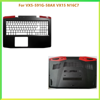 New Laptop Top Case Palmrest Upper Bottom Cover Carcass Housing Cover Case For Acer VX5-591G-58AX VX15 N16C7