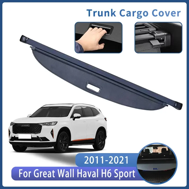 

Car Trunk Bracket For Great Wall Haval H6 Sport 2011~2021 2019 2020 Curtain Rear Partition Retractable Interior Car Accessories