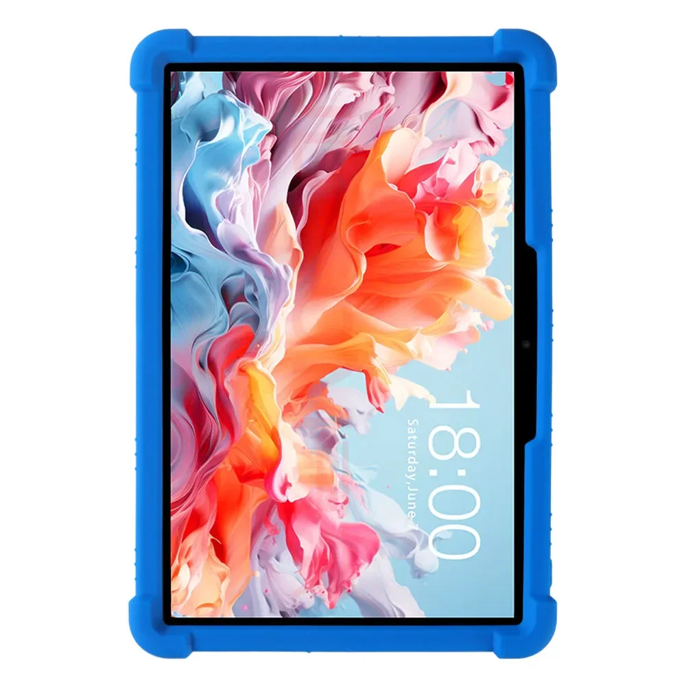 For Blackview Tab 9 WiFi 2024 Case Kickstand Coat Shockproof Cover 11-inch  Tablet Case Silicon Stand Protective Shell Soft