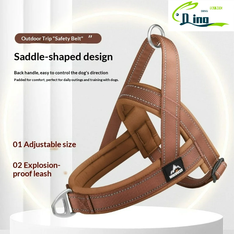 

Зимняя мягкая утепленная шлейка-жилетка для собак, регулируемая, для дрессировки, для маленьких и крупных пород, бульдогов, мопсов, щенков, аксессуары