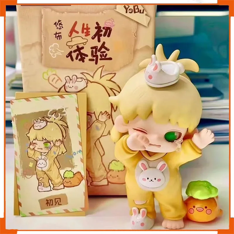 

Yobu Second Generation Desktop Ornament Figure Cute Blind Box Toy Collectible Items Trendy Home Decor Small Figurines