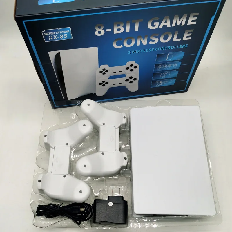 وحدة تحكم ألعاب تلفزيون 8 بت ريترو كونسول فيديو Juegos 1280 ألعاب كلاسيكية مدمجة محطة GS5 لوحة ألعاب محمولة لاسلكية مخرج AV #5