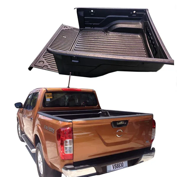 

Manual HDPE Pickup Bed Liner Cover For Nissan Navara NP300 2016-2018 Tailbox Function Ranger Model Truck Bed Liner