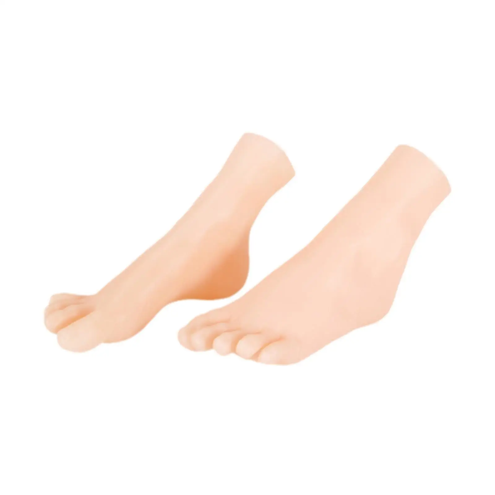 

Feet Model Sock Display PVC Lifelike Multipurpose Manikin Feet Child Fake Foot Model Realistic for Retail Shoe Shop Sandal Sock