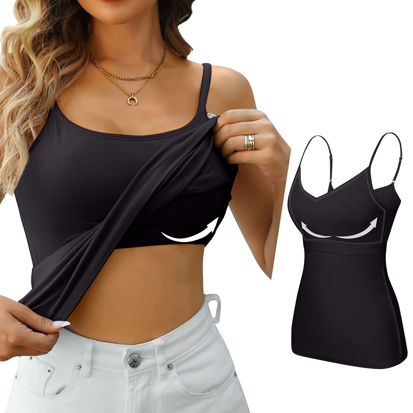 

Women Yoga Clothing 2024 Camisole With Bottom And Chest Pad Sexy Oversized Underwear With Chest Pad Solid Color Одежда для йоги